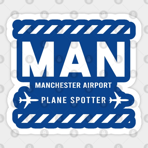 MAN Plane Spotter | Gift Sticker by ProPlaneSpotter